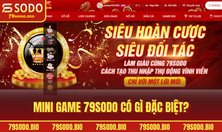 Mini Game 79SODO có gì đặc biệt?